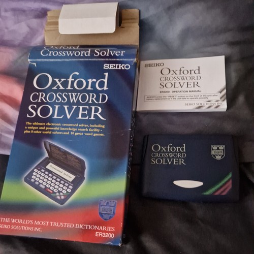Seiko 3200 oxford - er-3200, crossword