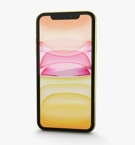 Apple iphone yellow 64gb - 11,