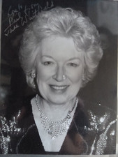 Dr Who Absolutely Fabulous Summer Wine Carry On JUNE WHITFIELD hand signed photo