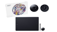 Graphics Tablet Wacom Intuos 14.9" Pro Wireless Wired Black PC and Mac PTH-860-N