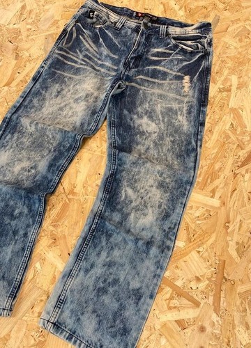 Southpole acid wash baggy - acid,