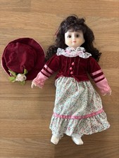 Vintage Porcelain Bisque Doll