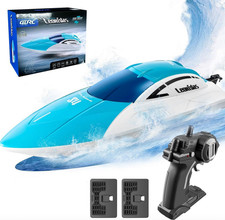 RC boat, 2.4GHz remote control boat, rechargeable, waterproof RC speedboat