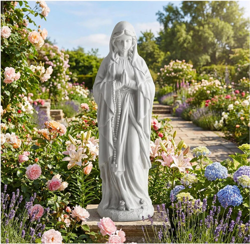 Virgin mary praying - praying, statue