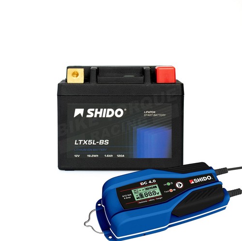 Shido lithium battery and dc4 - lithium,