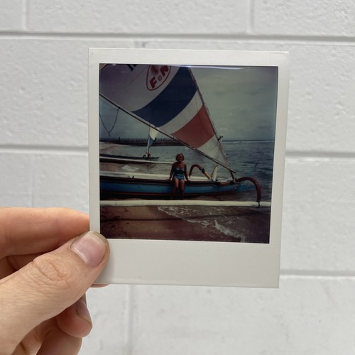 Original retro single photo - retro,