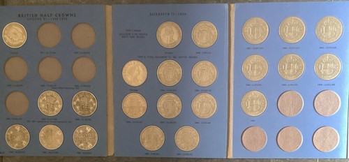 Great britain half crowns - great,