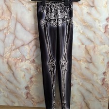 Black Milk Bones 2.0 Leggings Size Small Vintage Y2K Rare