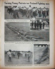 Original Old Antique Print