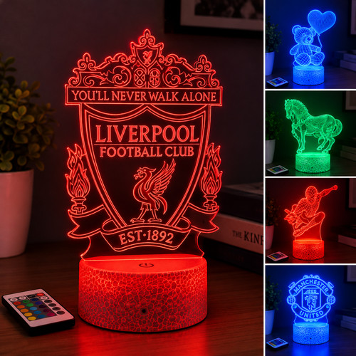 Illusion lamp night light - 3d,