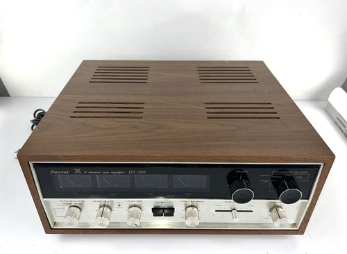 Sansui 500 channel rear - sansui,