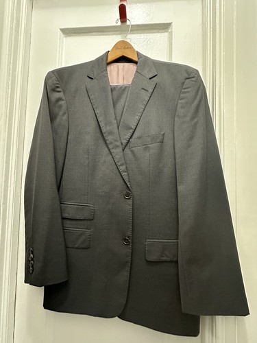 Hugo boss suit 40r gray - boss,