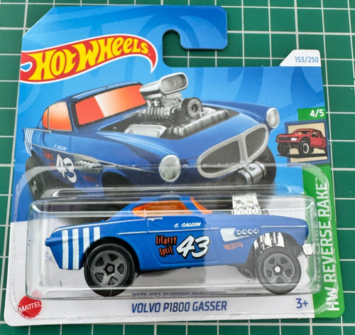 Hot wheels volvo p1800 gasser - wheels,