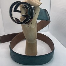 Genuine Mens GUCCI GG Belt