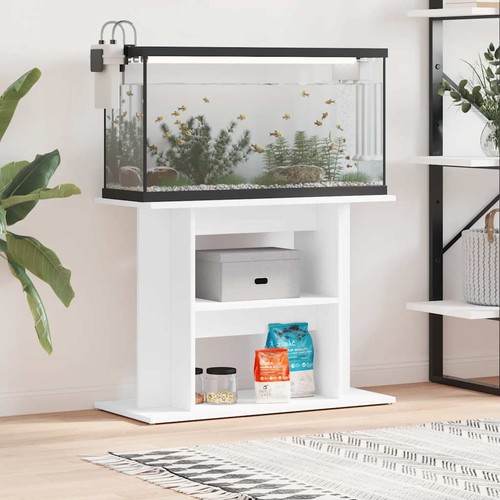 Modern wooden aquarium stand - wooden,