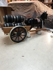 Vintage 90s Horse With Barrel