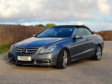 Mercedes E250 cdi convertible cabriolet