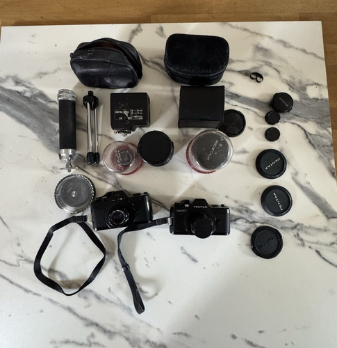 Pentax auto 110 film camera - pentax,