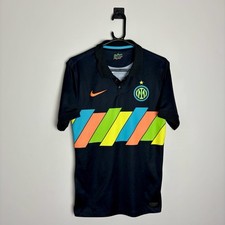 Inter Milan Football Shirt Jersey 2021/22 3rd (S) 0582