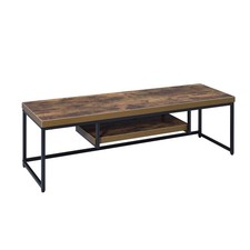 Weathered Oak & Black TV