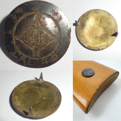 Old badge jelly cal air - cal, 4.5"