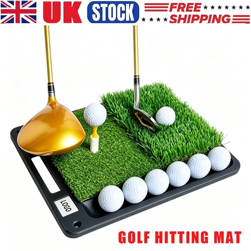 Non slip golf hitting mat - golf,