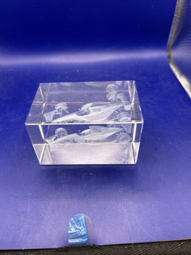 Laser crystal racing car - crystal,