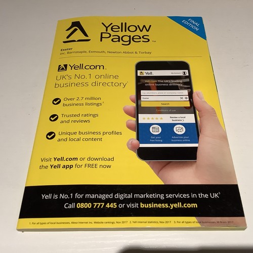 Yellow pages final - yellow, edition