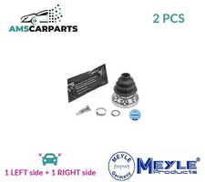 CV JOINT BOOT KIT PAIR TRANSMISSION END REAR 314 495 0001 MEYLE 2PCS NEW