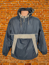 ADIDAS SIZE 36/38 SLATE COAT JACKET SPORT POPOVER ACTIVE VINTAGE CAGOULE RAIN