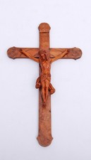 Antique Wooden Crucifix Jesus