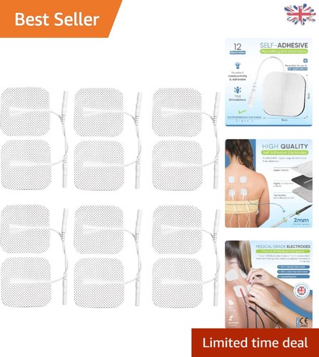 Compact tens electrode - x, 2"