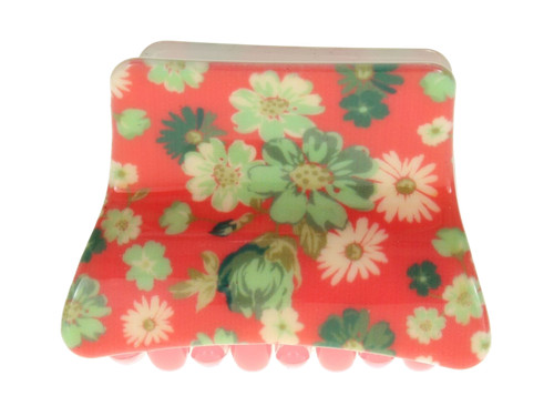 4cm red ditsy daisy hair - red,