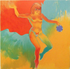 ALLEN JONES mounted vintage