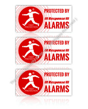Response Alarms Window Warning