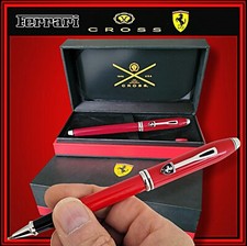Cross Townsend Scuderia Ferrari Rollerball Pen FERRARI RED Gift Boxed Black UK