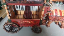 Replica? Circus Wagon And Two Bears.
