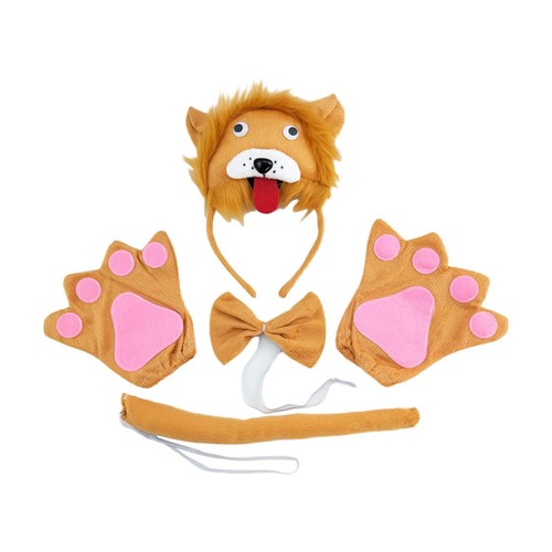 Lion ear and tail set - lion,