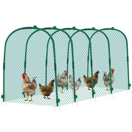 Large chicken tunnel coop run - tunnel,