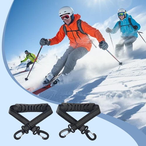 Roller skate strap ski - skate,
