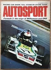 AUTOSPORT Magazine 28 DEC 1972
