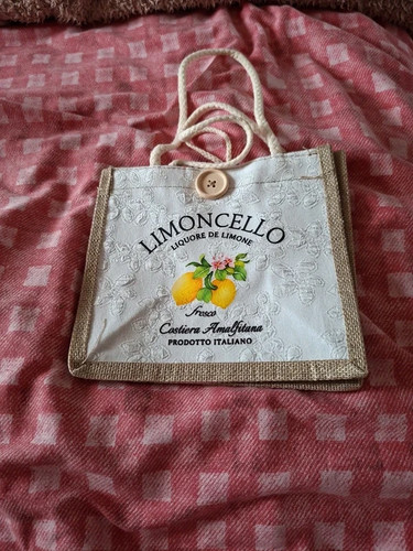 Small lemon limoncello bag - small,