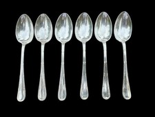 EMPIRE Design SHEFFIELD EPNS Made Six Tea Spoons 11 cm long