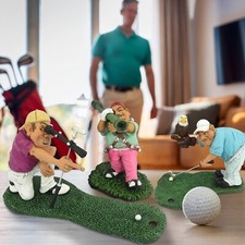 GOLF FIGURINES GOLFER MENS