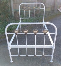 Iron Brass Bed Antique 68 X 36