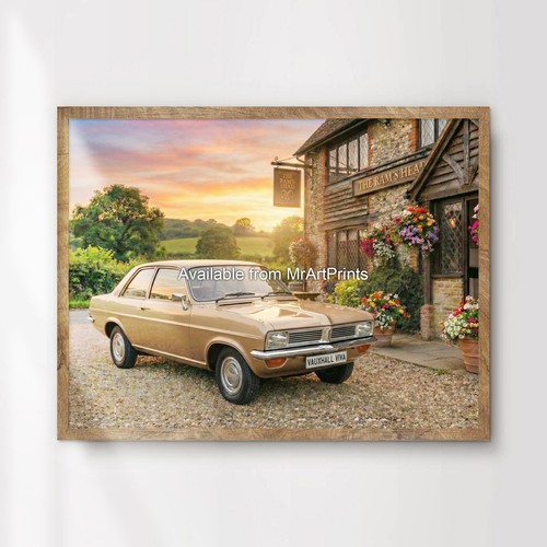Vauxhall viva car - viva, poster