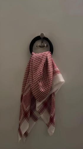 Jordanian keffiyeh shemagh red - jordanian,