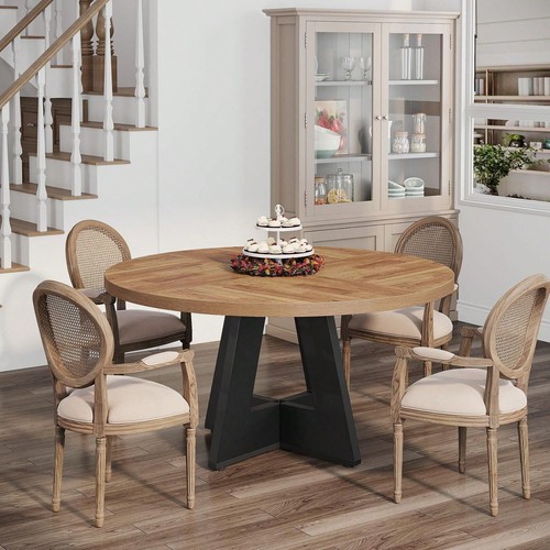 120cm round dining table - round, for
