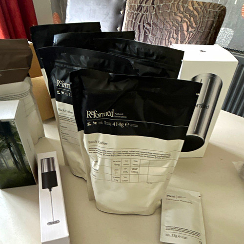 Reformed black coffee powder - reformed,