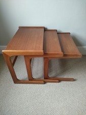 Vintage Danish Nest of Tables by Salin Nyborg 5800 MCM/ Teak/ Retro